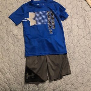 Boys Under Armour Athletic Set